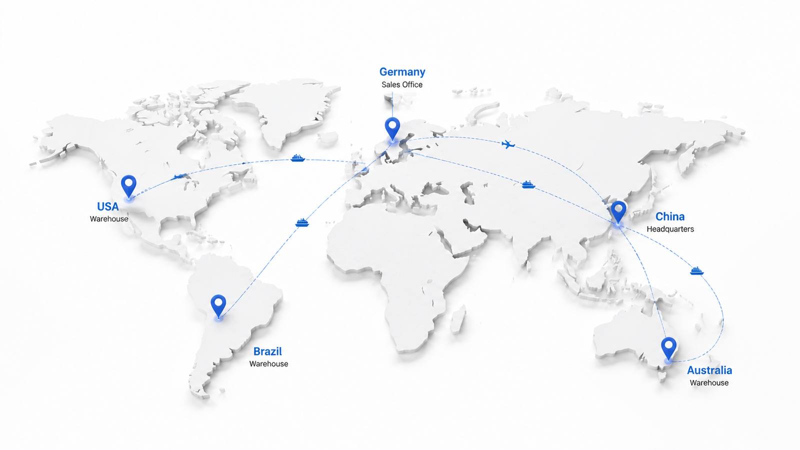 Global service map