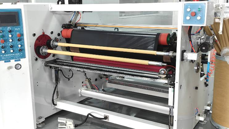 Precision tape slitting machine