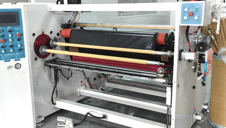 Precision tape slitting machine